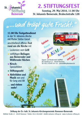 Stiftungsfest 29052016 Plakat